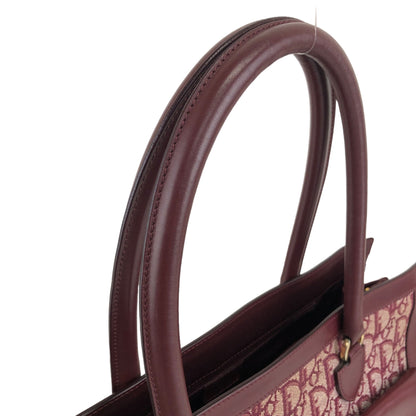 Christian Dior Trotter Handbag Bordeaux Vintage 2phza4