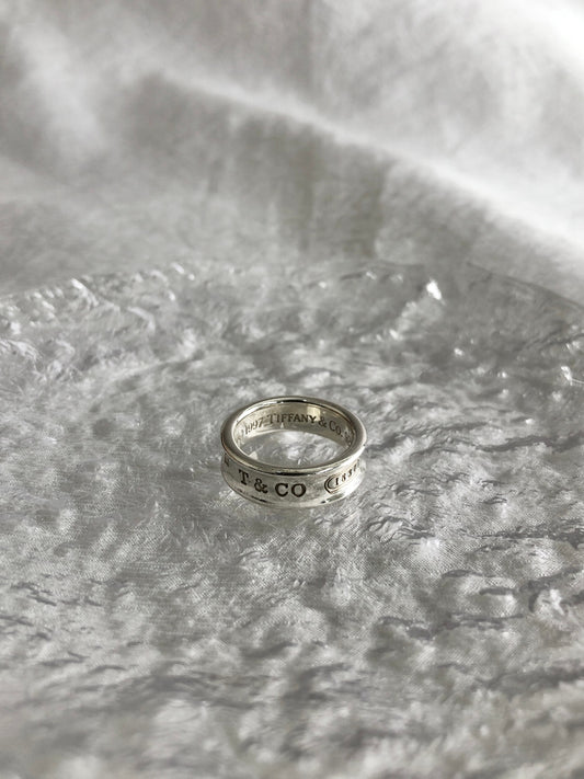 Tiffany & Co. SILVER925 Ring Silver Vintage y8e2pn