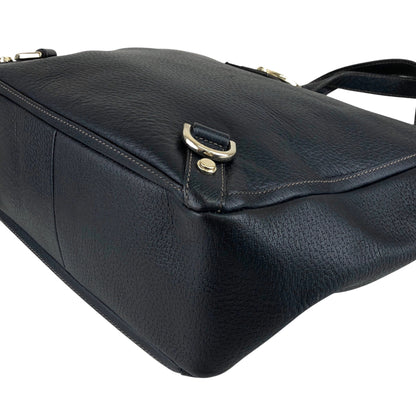 GUCCI Horse Bit Totebag Navy Vintage kftpgd