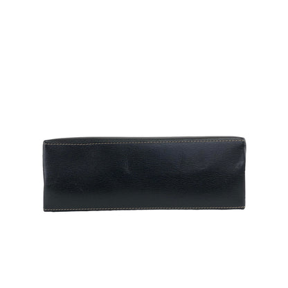 LOEWE Velazquez 金屬手柄皮革兩用手提包 單肩包 黑色,棕色 復古 zpbizw