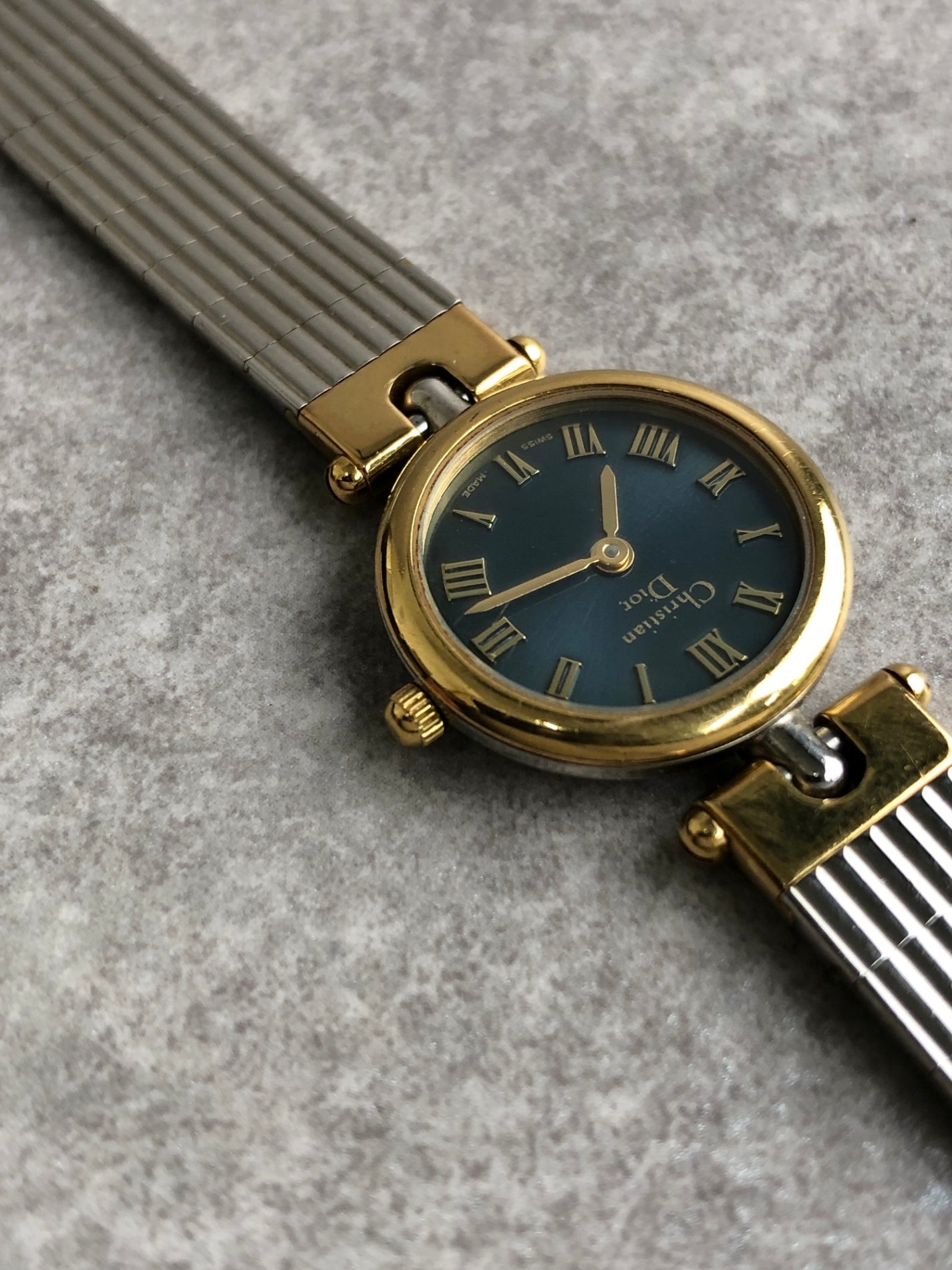 Christian Dior Watch Silver 3025 Vintage a7352t