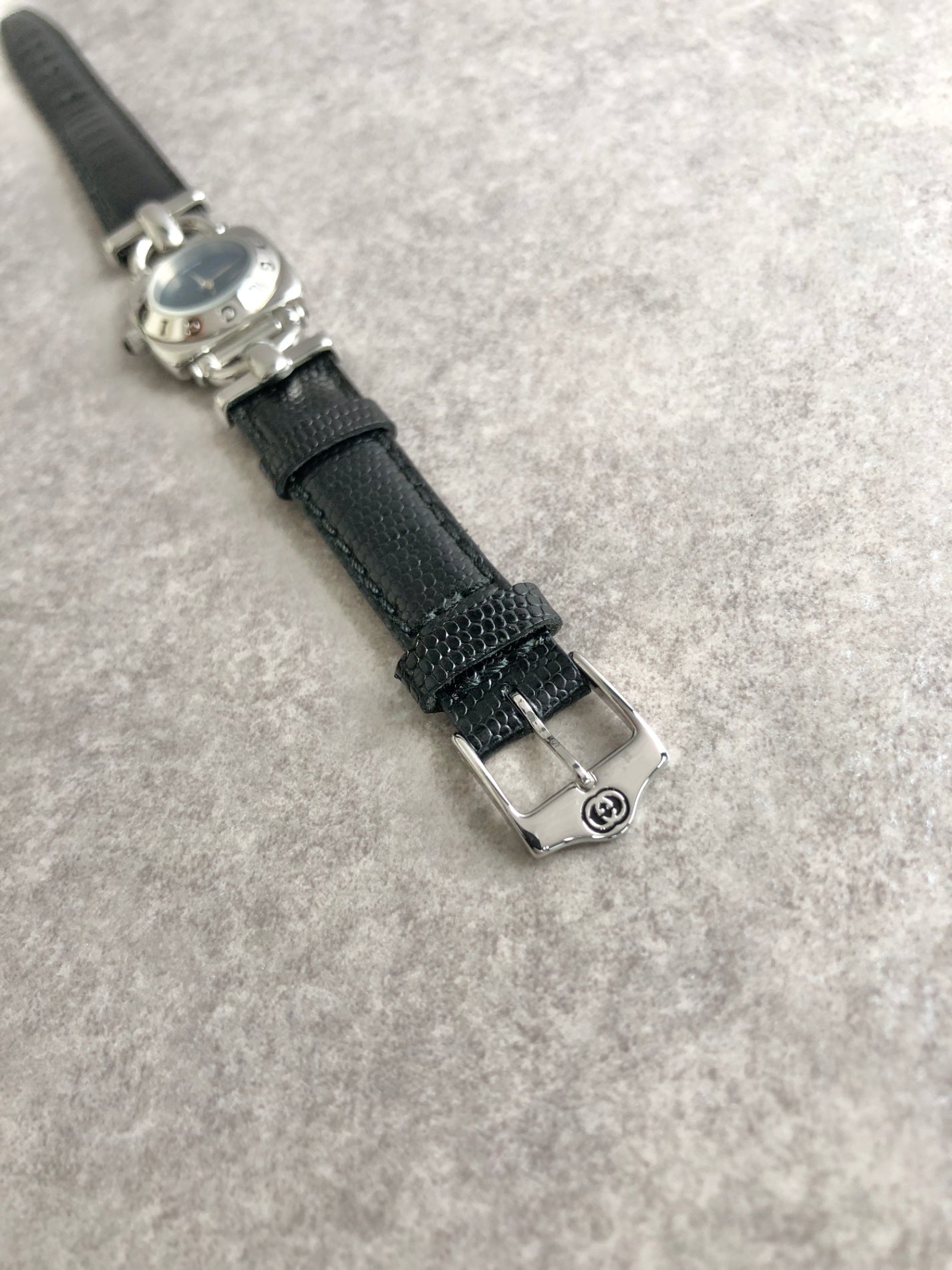 GUCCI Watch Silver 6300L Vintage cikijr