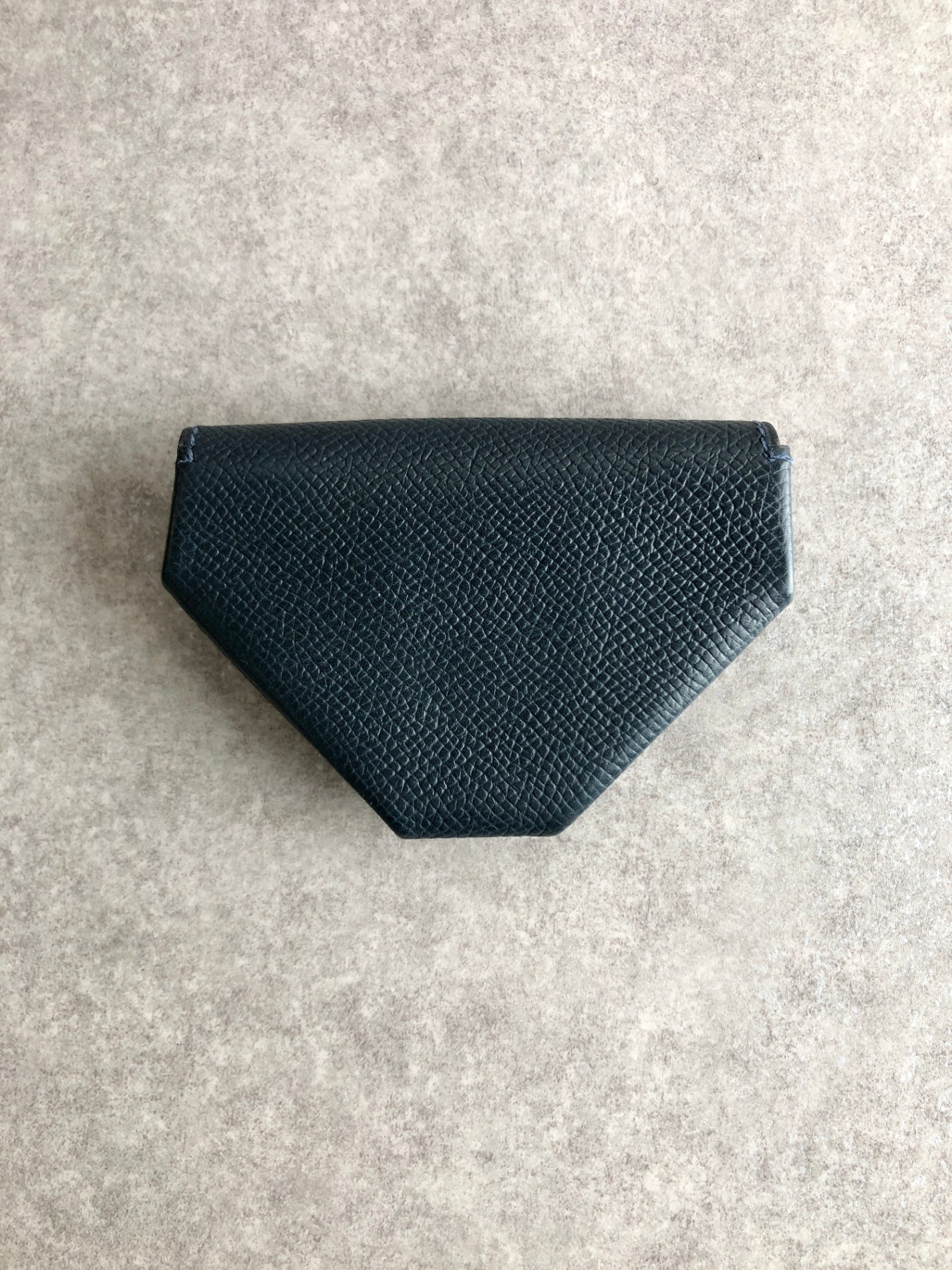 HERMES Coin Purse Navy Vintage mtijfp