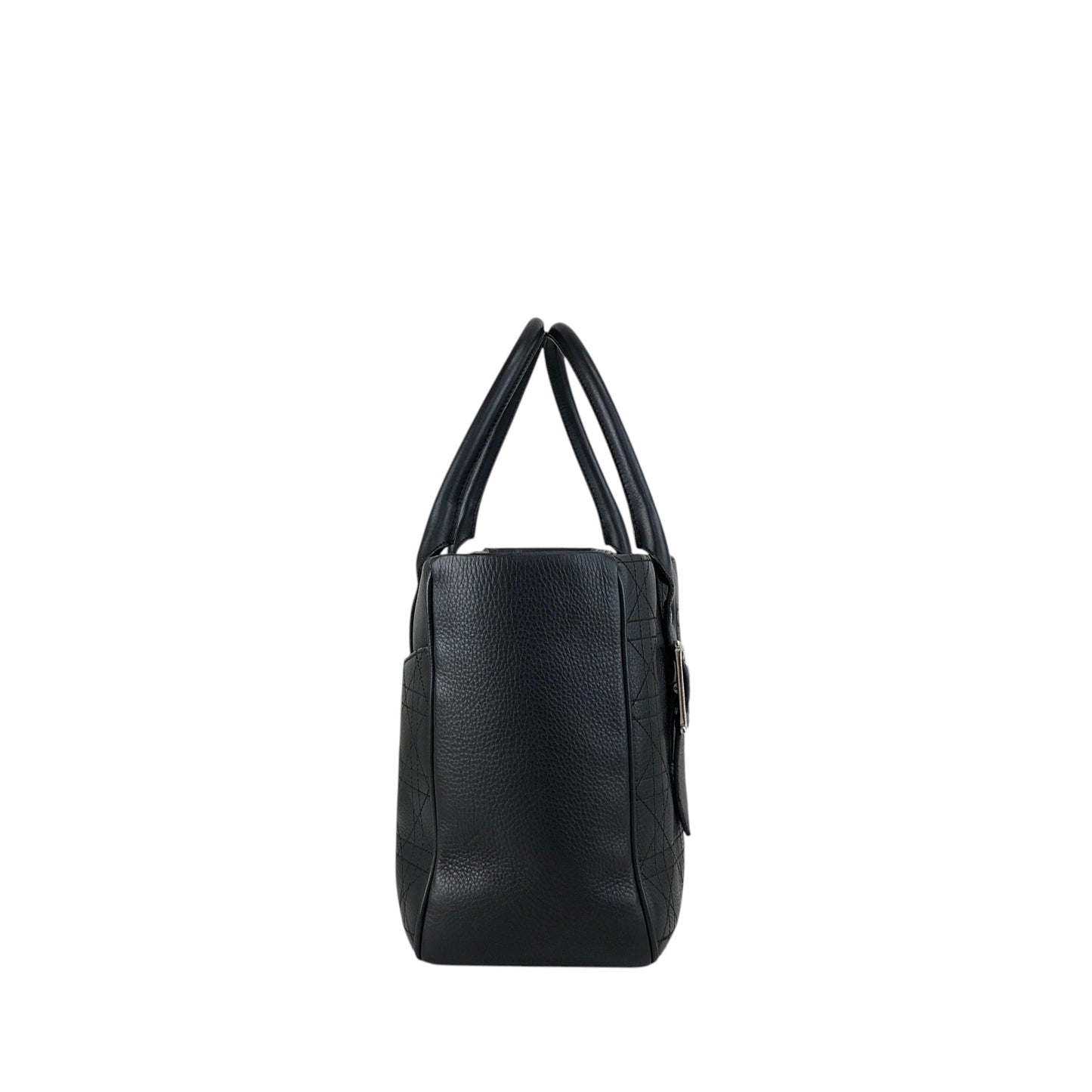 Christian Dior D Motif Totebag Black Vintage iiw373