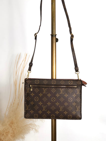 LOUIS VUITTON Monogram Shoulder bag Brown M51205 Vintage uj5nbu