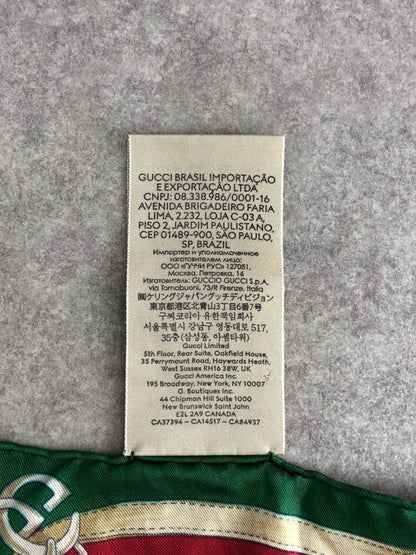 GUCCI Scarf Green Vintage j8dbd8