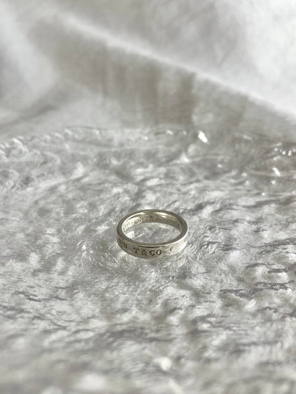 Tiffany & Co. SILVER925 Ring Silver Vintage 3wmzx7