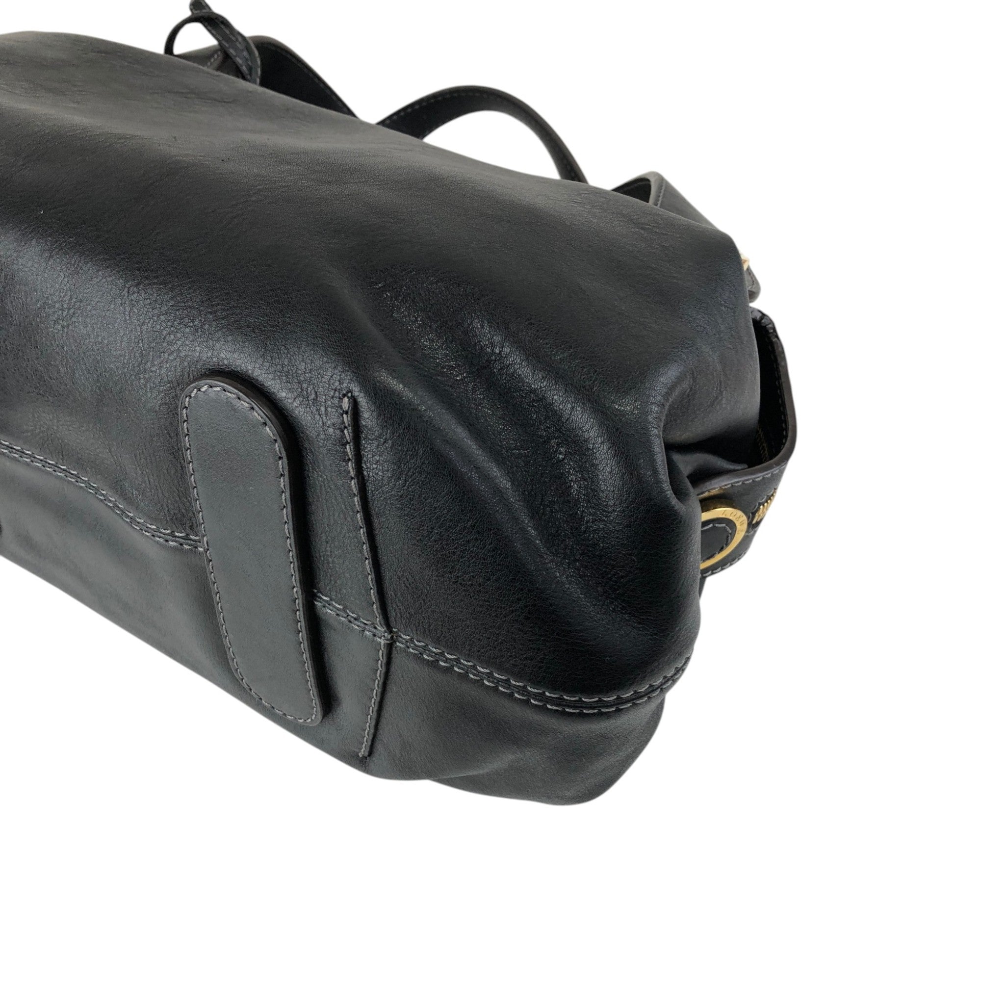LOEWE Anagram Handbag Black Vintage x7a23e – VintageShop solo