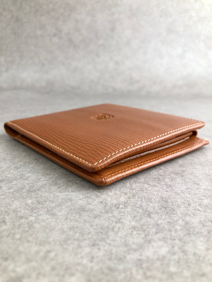 LOEWE Anagram Folded Wallet Brown Vintage ntgjhx