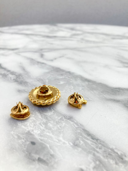 CELINE Blason 金色復古 tc6hnf 