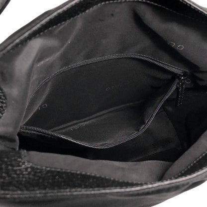 GUCCI Jackie Shoulder bag Black Vintage vunix3