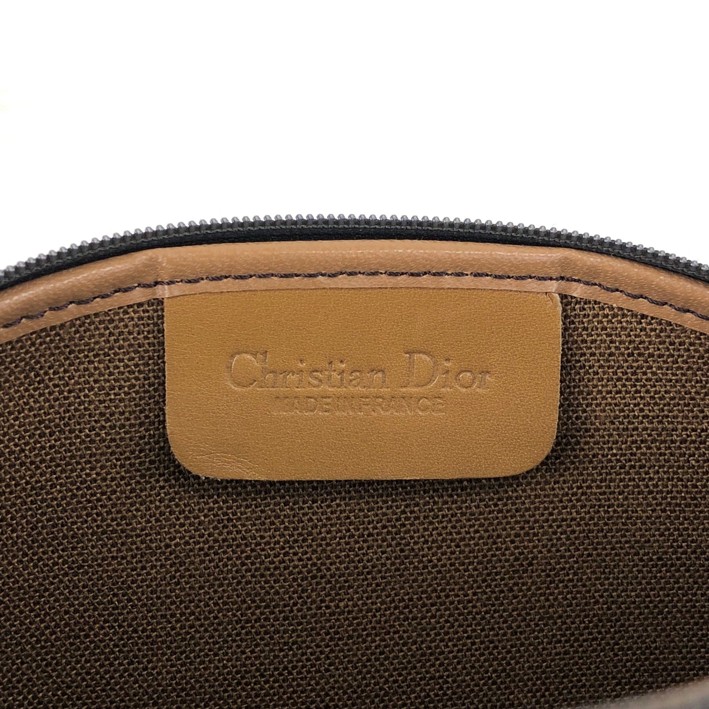 Christian Dior Honeycomb Pattern Chain Shoulder bag Black Vintage 3mnhcy