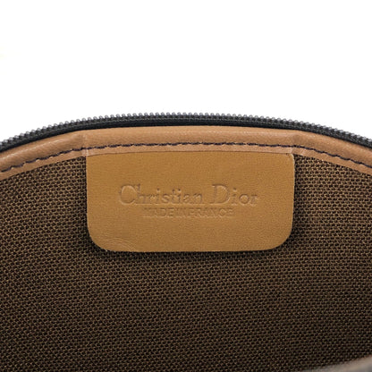 Christian Dior Honeycomb Pattern Chain Shoulder bag Black Vintage 3mnhcy