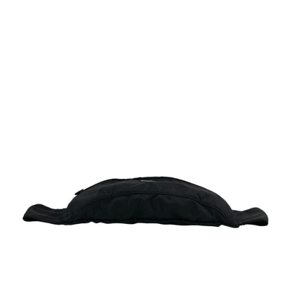 PRADA Tessuto Triangle Logo Sling bag Black Vintage n5nfph