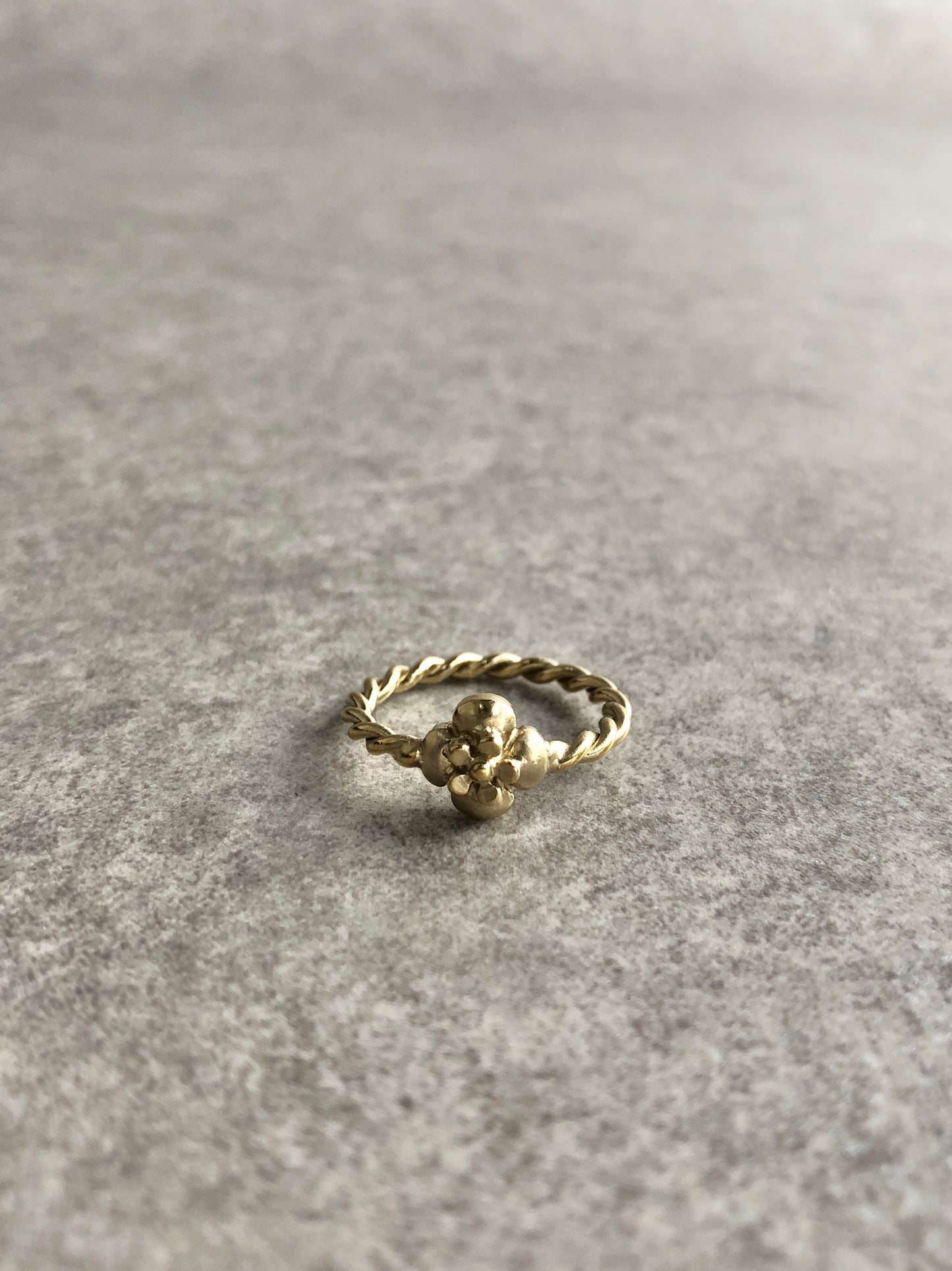 CHANEL Ring Gold Vintage jzbu5f