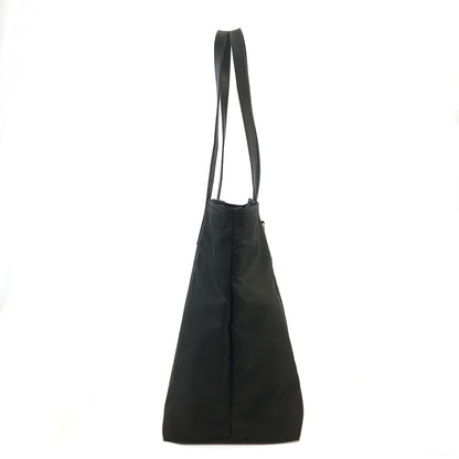 PRADA Triangle Logo Nylon Two-way Shoulder bag Totebag Black Vintage 8ba8nr
