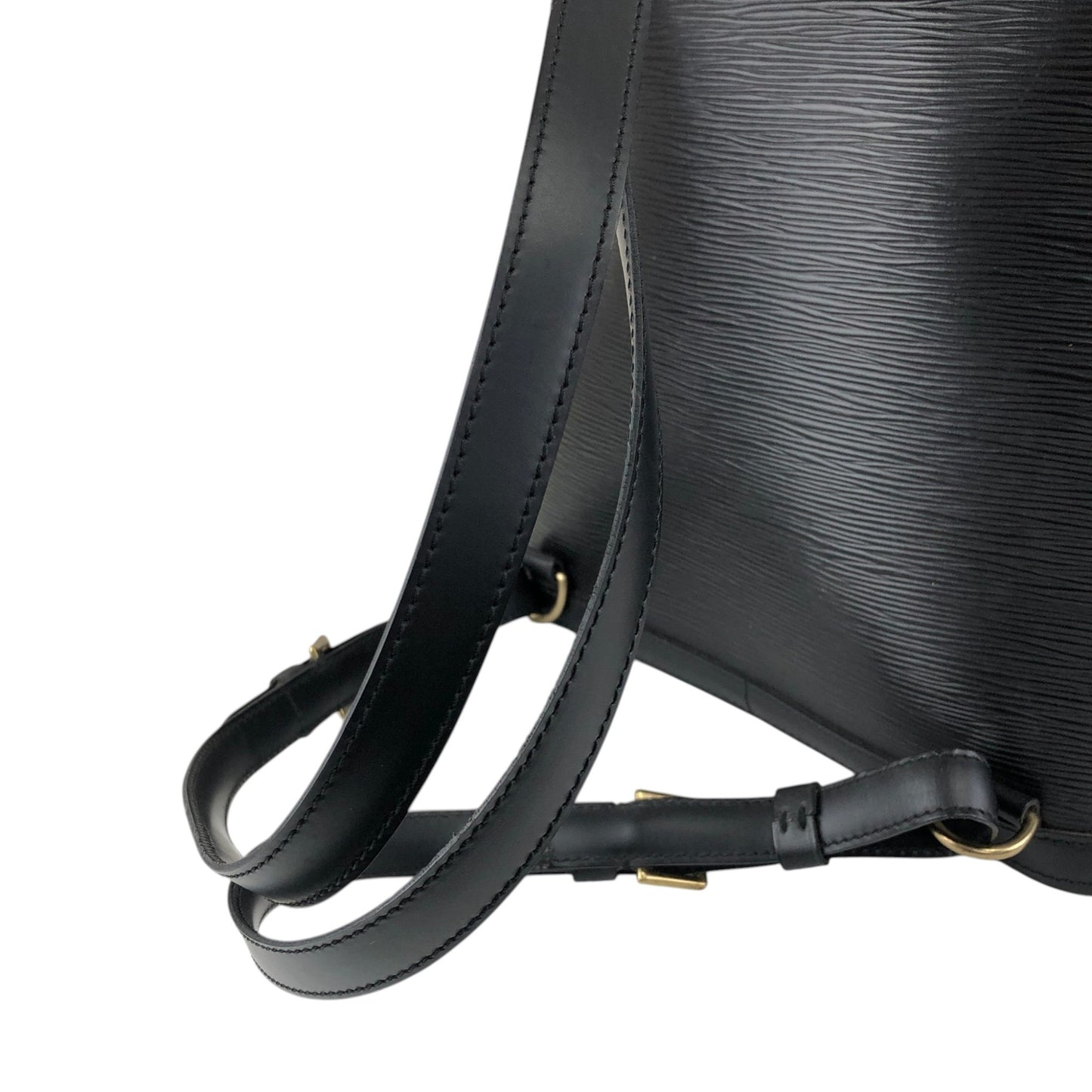 LOUIS VUITTON Epi Backpack Black M52292 Vintage e4pycu