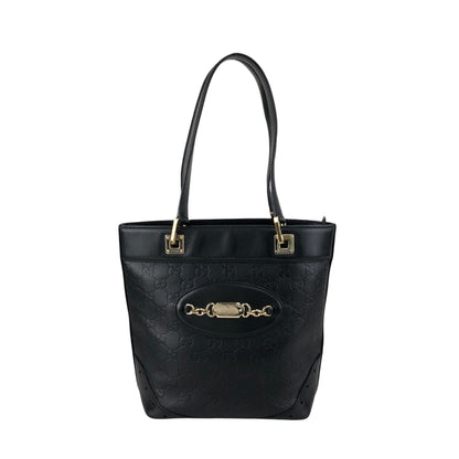 GUCCI Totebag Black 145994 Vintage gfpgkn