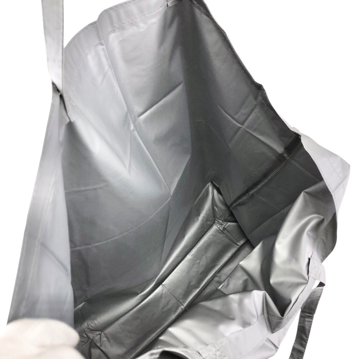 PRADA PRADA SPORTS Logo Totebag Gray Vintage iezd88