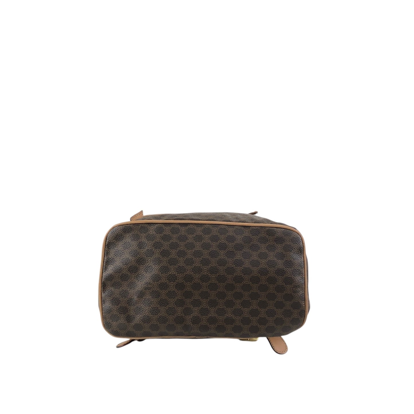 CELINE Macadam Gancini Backpack Brown Vintage sgrzzt