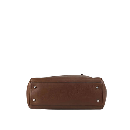 LOEWE Logo Embossed Totebag Brown Vintage 8s4u5v