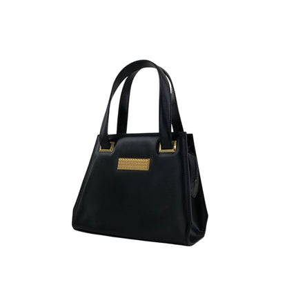 Christian Dior Logo Small Handbag Black Vintage f27cnx
