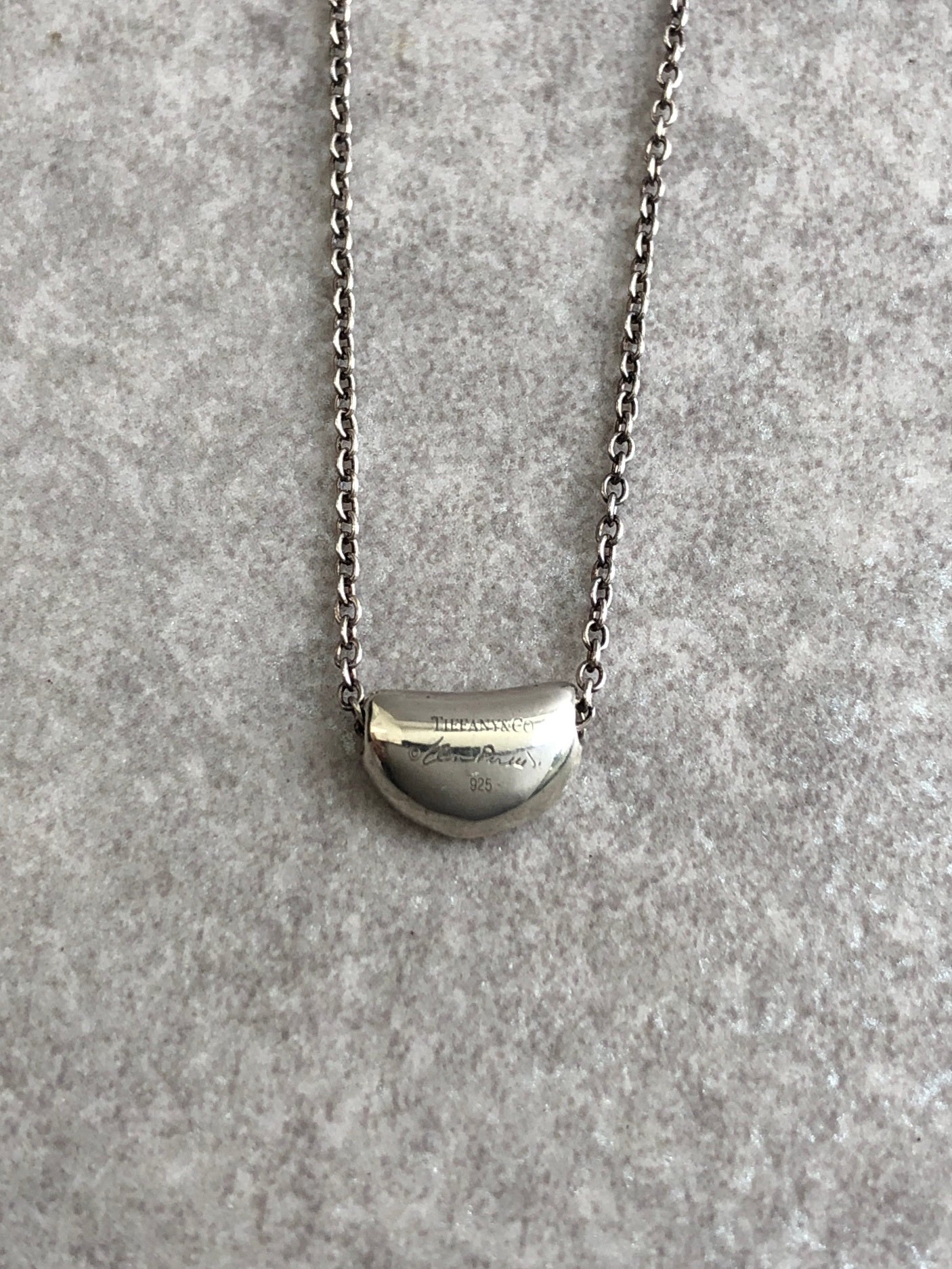 Tiffany & Co. SILVER925 Necklace Silver Vintage uvvacx