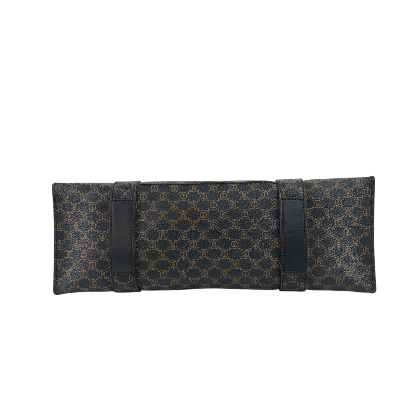 CELINE Macadam Shoulder bag Totebag Black Vintage dyyxs8
