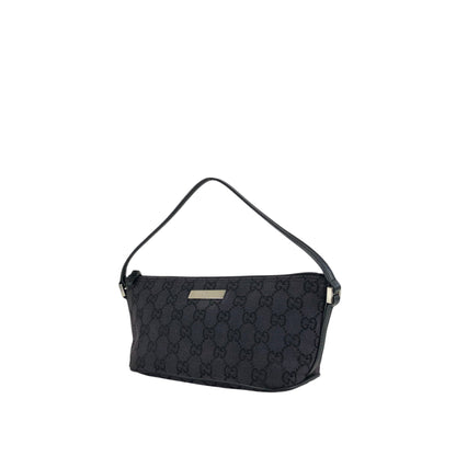 GUCCI GG Canvas Small Handbag Black Vintage vexspm