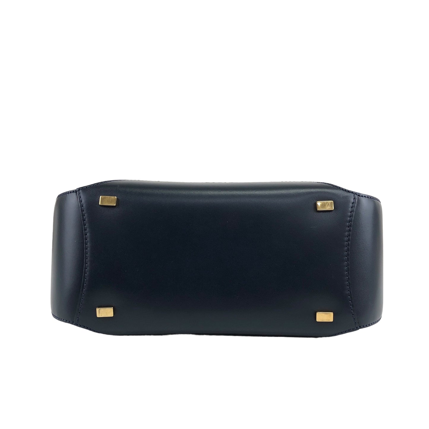 CELINE Shoulder bag Navy Vintage v2iztx