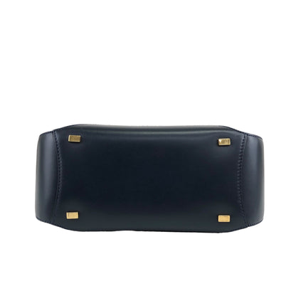 CELINE Shoulder bag Navy Vintage v2iztx