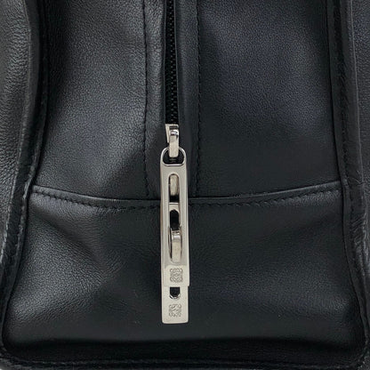 LOEWE Amazona36 Anagram Small Boston bag Handbag Black Vintage gc7zrx