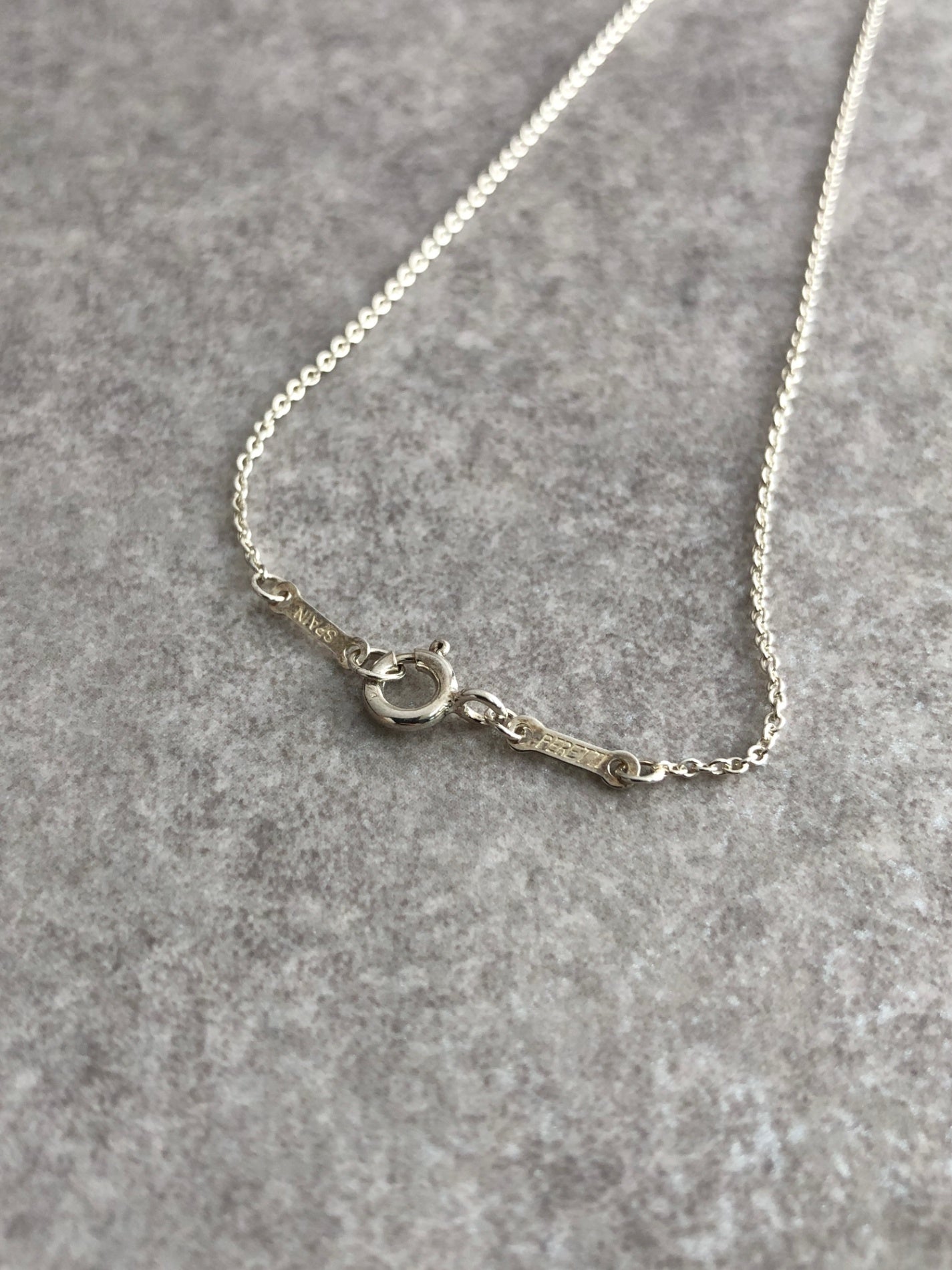 Tiffany & Co. Cross Motif SILVER925 Necklace Silver Vintage 57zzaz