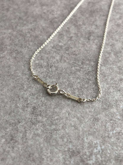 Tiffany & Co. Cross Motif SILVER925 Necklace Silver Vintage 57zzaz
