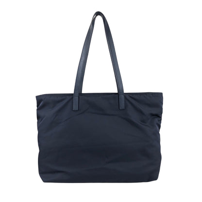 PRADA Tessuto Triangle Logo Totebag Navy Vintage 3j5ghg