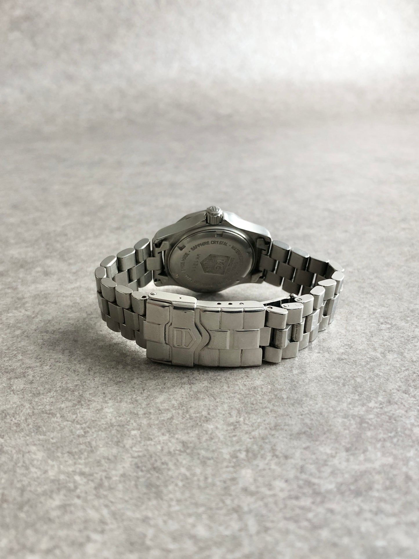 TAG Heuer Quartz Watch Silver Professional 200 wk1311 Vintage j455hr