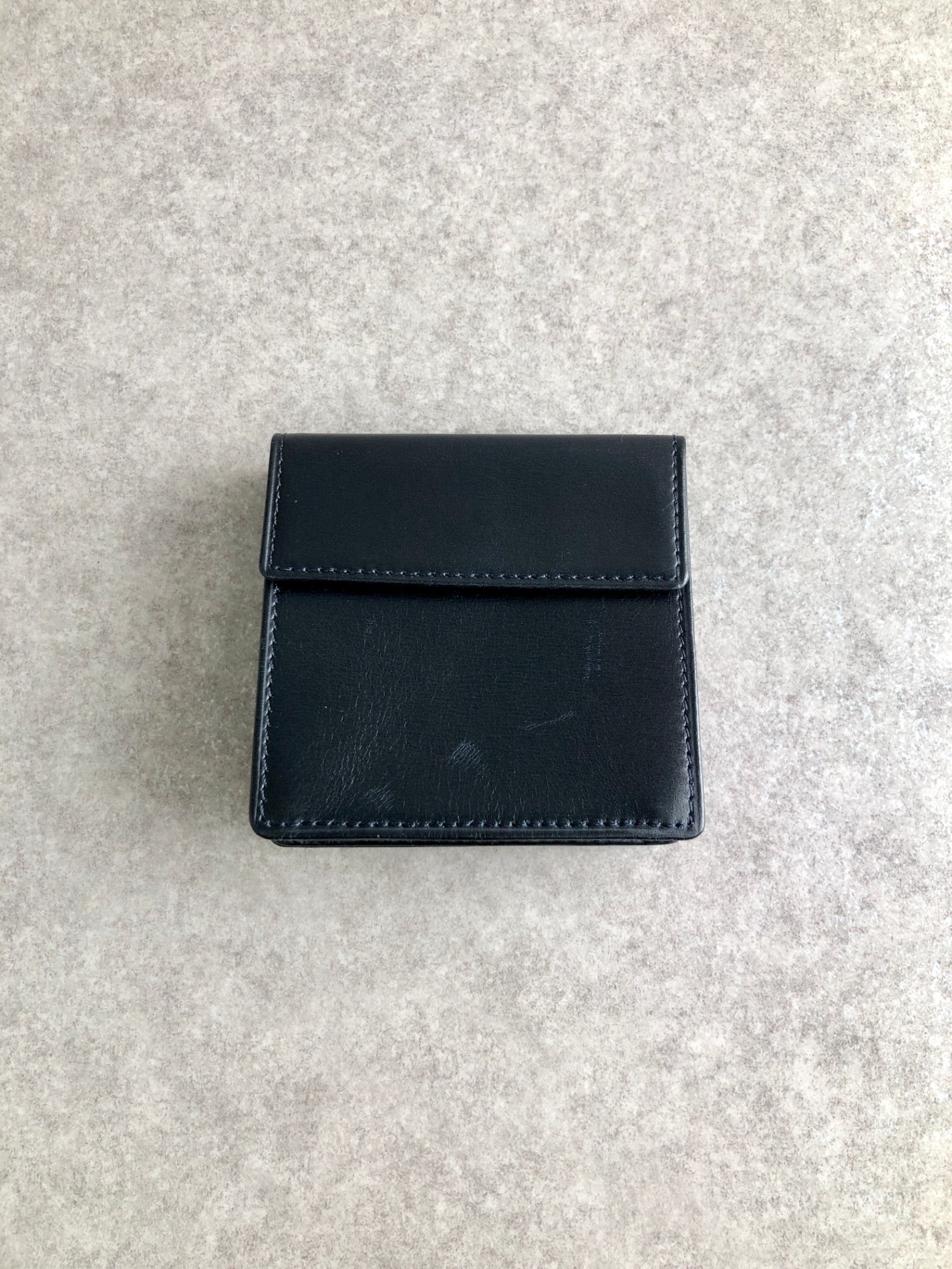 Cartier Coin Purse Navy Vintage 8mhnhk