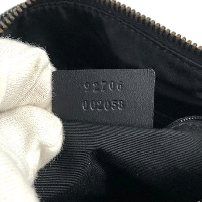 GUCCI GG Canvas Shoulder bag Black Vintage bmvpb5