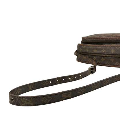 LOUIS VUITTON Monogram Shoulder bag Brown Vintage sawe4x