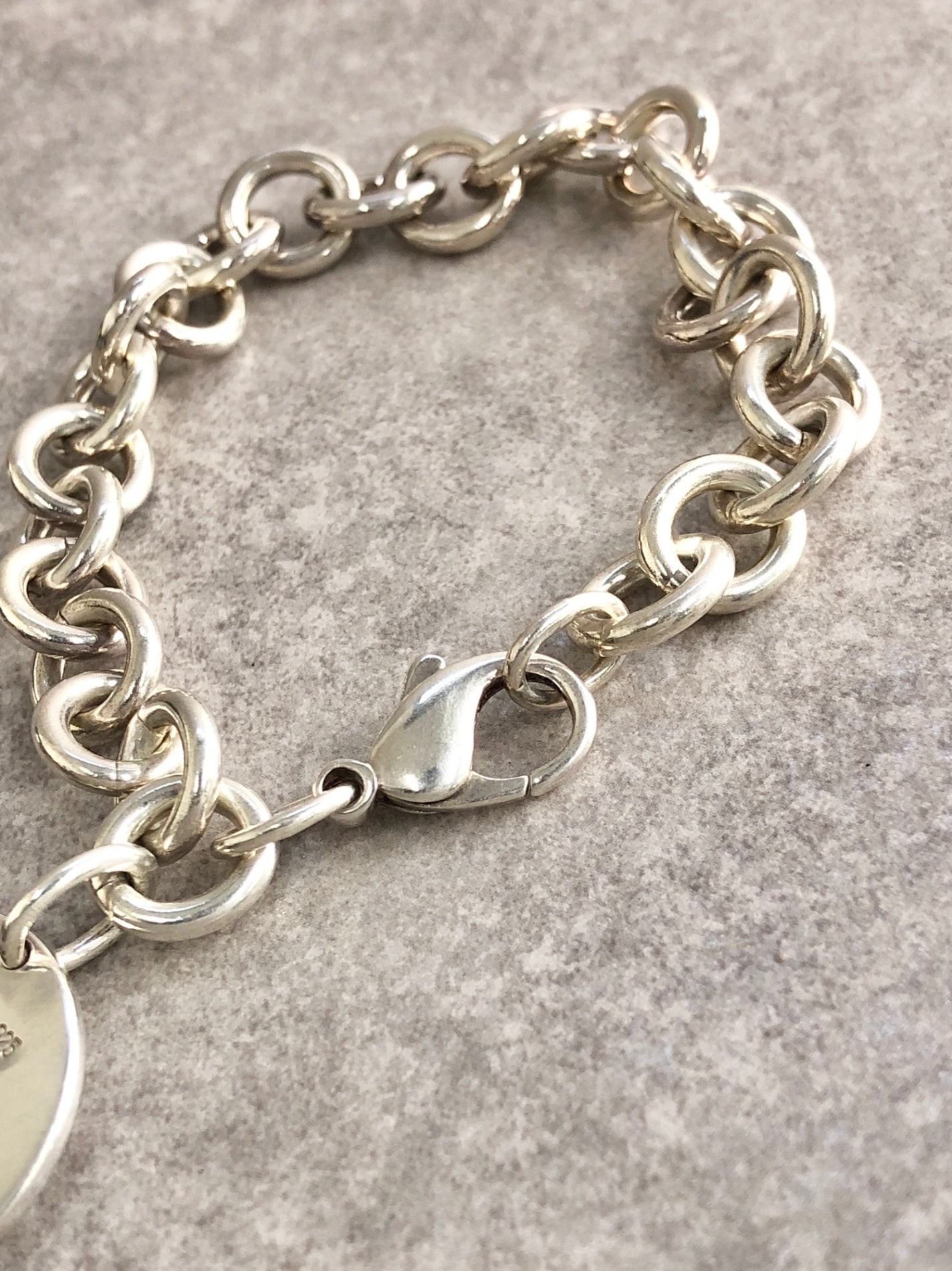 Tiffany & Co. SILVER925 Bracelet Silver Vintage 36nwem