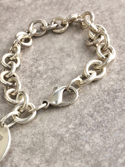 Tiffany & Co. SILVER925 Bracelet Silver Vintage 36nwem