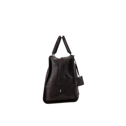LOEWE Amazona36 Handbag Boston bag Brown Vintage a3rpfj