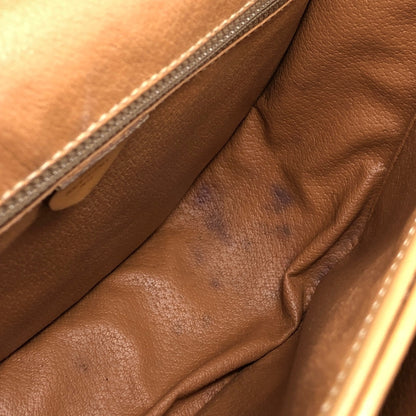 CELINE Macadam Blason Shoulder bag Brown Vintage rtiv5k