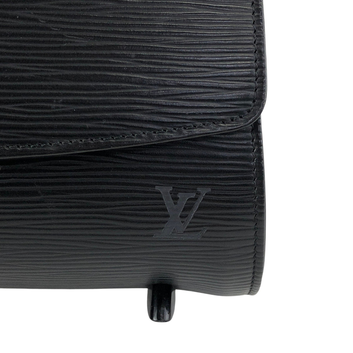 LOUIS VUITTON Epi Shoulder bag Black M52182 Vintage 3c6ynt