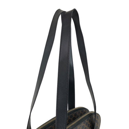 CELINE Macadam Blason Shoulder bag Totebag Black Vintage brgwj3