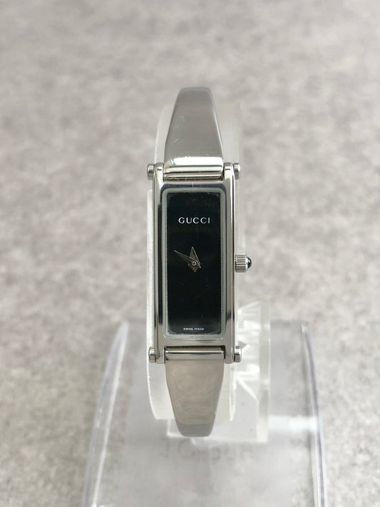 GUCCI Quartz Watch Silver 1500L Vintage fw2gpp