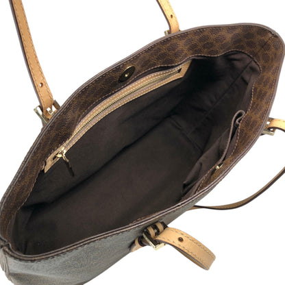 CELINE Macadam Handbag Totebag Brown Vintage 37xgc6