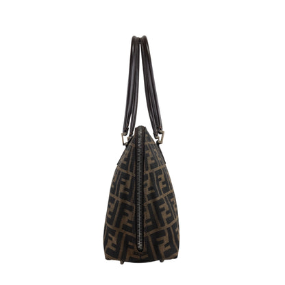 FENDI Shoulder bag Brown Vintage 3pcjz8