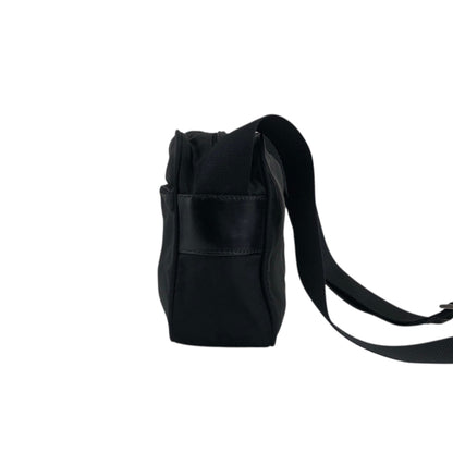 PRADA Tessuto Triangle Logo Shoulder bag Black Vintage rjf7np