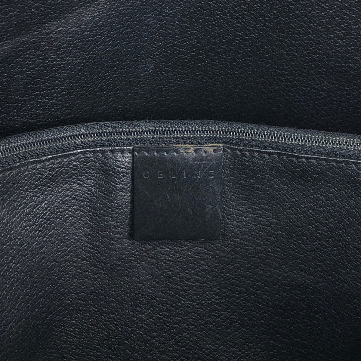 CELINE Macadam Handbag Totebag Black Vintage s5sjrk